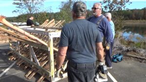 adding wood-skidoo crates-fish-structures-greers-ferry-lake-walleye-club