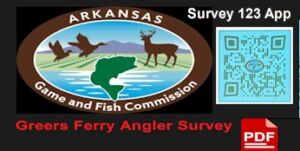 survey greers ferry lake agfc