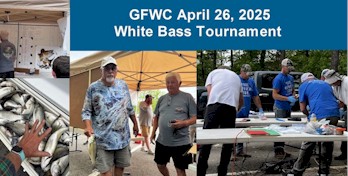 Results of April 26 Bass Tournament